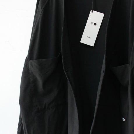 amne アンヌ　DRAPEY cardigan #アイボリー、ブラック　【送料無料】