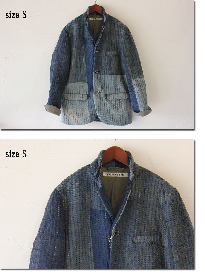 FUNSET OF ART RANRU BORO INDIGO 刺し子トート FUNSET OF ART RANRU