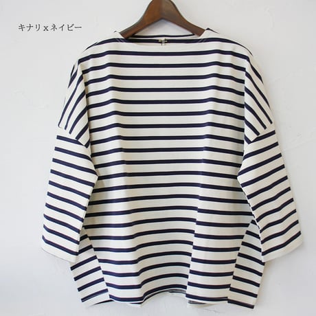 **またまたまた再入荷** LinenYa リネンヤ　デラヴェボーダー長袖Tシャツ　【送料無料】