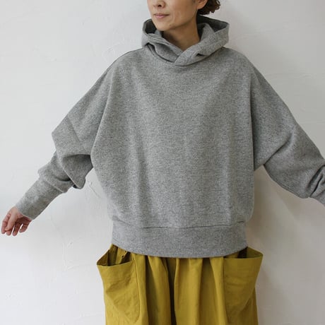 **またまた再入荷** Linenya リネンヤ　ウールドルマンパーカー　#グレー