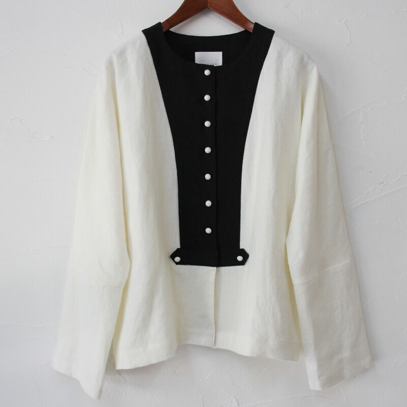 今週末限定❗MAGALI(マガリ) ブラッシュド・ベルギーリネン・カーディガン MAGALI マガリ ブラッシュドベルギーリネンカーディガン