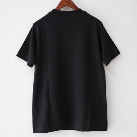 homspun ホームスパン　40/2天竺半袖Tシャツ　#サラシ、チャコール、ブラック
