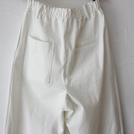 **再入荷** LinenYa リネンヤ　ワイドイージーパンツ　#ホワイト 【送料無料】