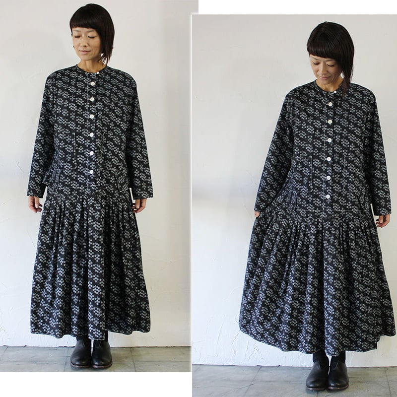 homspun C/LシャンブレーローウエストタックOP homspun（ホームスパン）の「**再入荷** homspun ホームスパン