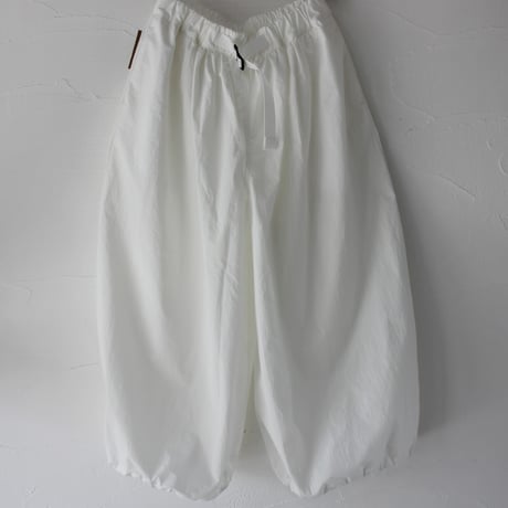 ASEEDONCLOUD アシードンクラウド　HandWerker culotte リップストップハンドベイカーキュロット　#ホワイト、ブラック