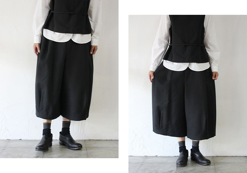 susuri（ススリ）フロッグパンツ　ブラック 再入荷** SUSURI ススリ フロッグパンツ ♯black 【送料無料