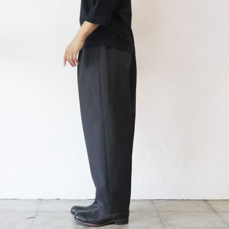 TRAVAIL MANUEL トラバイユマニュアル　T/Rツイルズートパンツ　#チャコールグレー、ブラック　【送料無料】