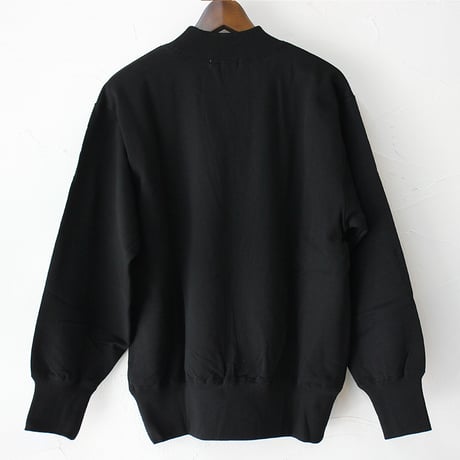 homspun ホームスパン　コンパクト裏毛プルオーバー　#ブラック、TOPグレー、ホワイト