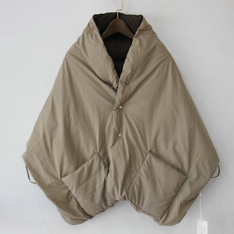 miffew ミフュー　REVERSIBLE DOWN CAPE　リバーシブルダウンケープ　【送料無料】