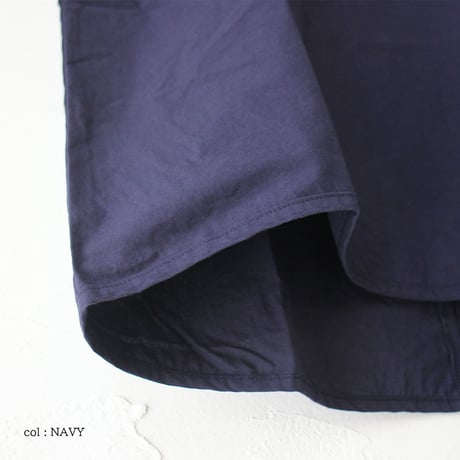 homspun ホームスパン　コンパクトウェザーノースリーブブラウス　#ホワイト、パウダーブルー、ダークピンク、ネイビー