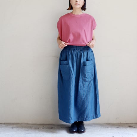 **再入荷** homspun ホームスパン　C/Lチェック＆ストライプスカート　【送料無料】