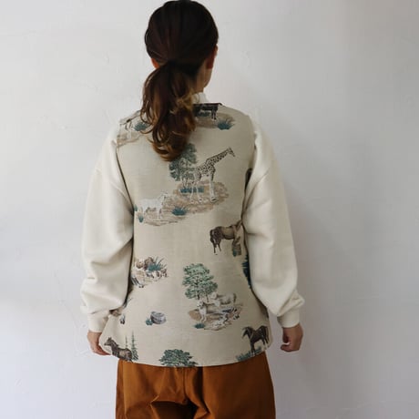 ASEEDONCLOUD アシードンクラウド  Constellatoin cloth Hiraeth waistcoat #beige 【送料無料】
