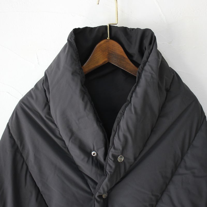 miffew ミフュー REVERSIBLE DOWN CAPE リバーシブルダウンケープ 【