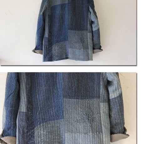 FUNSET OF ART ファンセットオブアート　RANRU刺し子パブロジャケット RANRU"SASHIKO"Poblo JK　＃インディゴ　【送料無料】