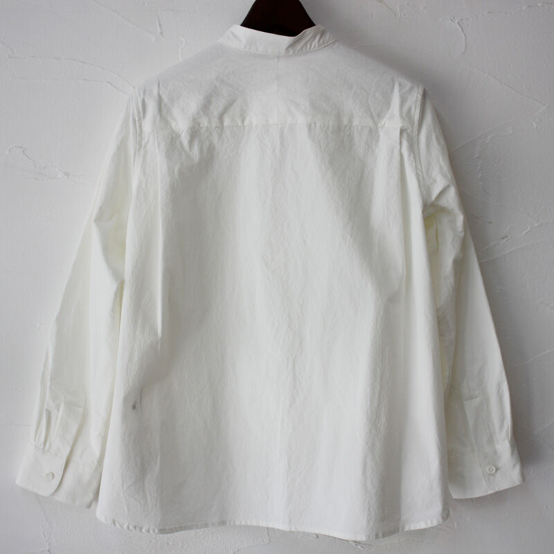 再入荷** atelier naruse アトリエナルセ コットンバンドカラー 再入荷** atelier naruse アトリエナルセ コットンバンドカラー