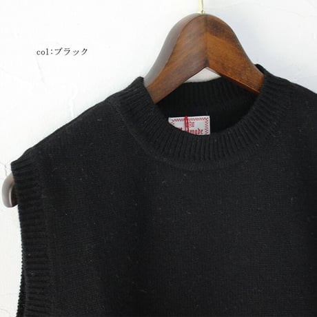 maomade マオメイド　シャペウニットベスト　【送料無料】