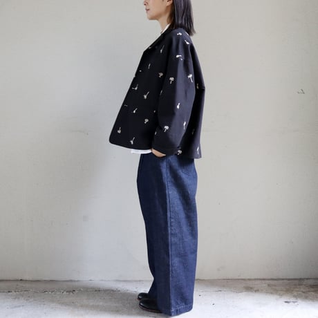 atelier naruse アトリエナルセ　コットンリネンテーラードジャケット cotton linen tailored jacket ～nohara～