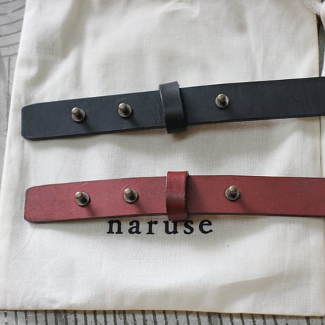 **またまた再入荷** atelier naruse アトリエナルセ　giboshi “middle” belt　ギボシミドルベルト