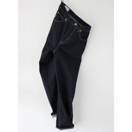 sasanqua by trees サザンカバイツリーズ　high rise loose taperd denim　ハイライズルーズテーパードデニム  #ivory , one wash