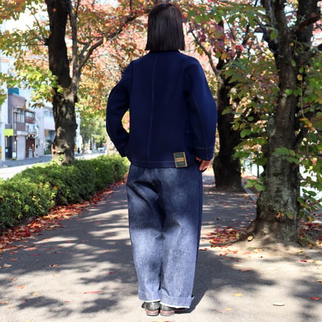ASEEDONCLOUD アシードンクラウド　Melton denim HandWerker meeting jacket メルトンデニムHWミーティングジャケット