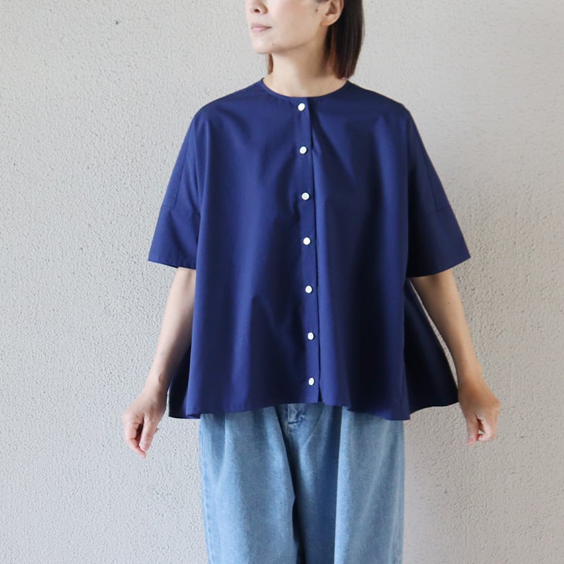 drawer 2019ss リネン　バックギャザー　ブラウス36 美品 2色＊レディース＊Linenya-リネンヤ-リネンバックギャザーブラウス