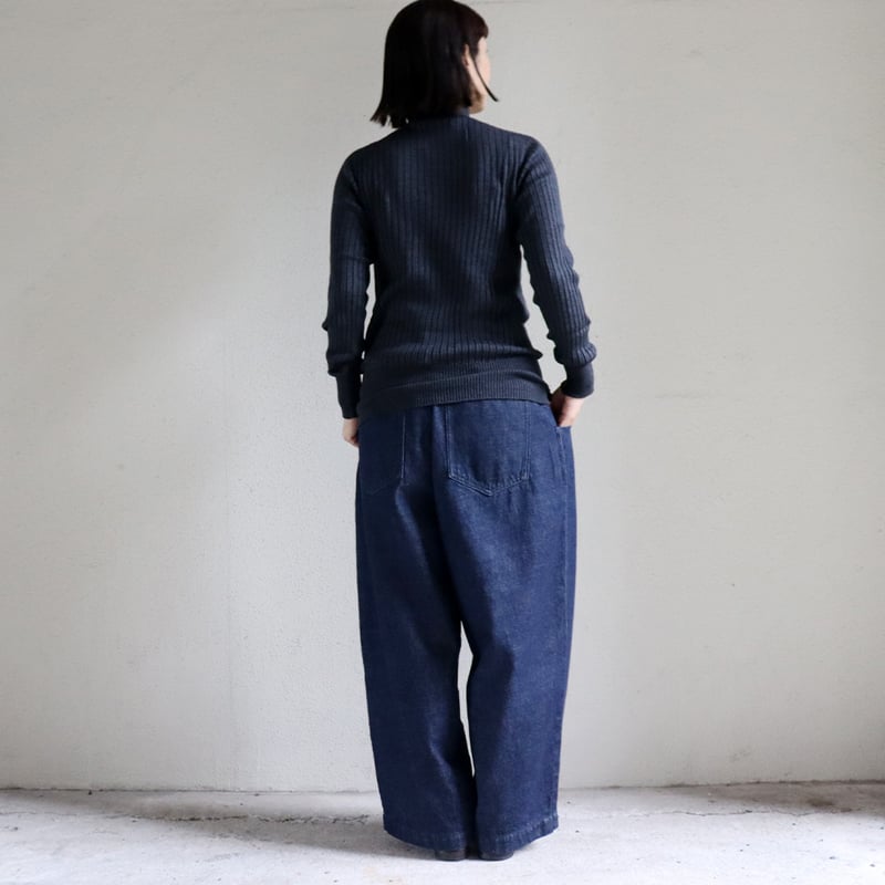 再生産分到着** atelier naruse アトリエナルセ コットンデニムタック