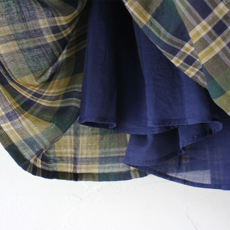 maison de soil メゾンドソイル WOOL COTTON TWILL WEAVE
