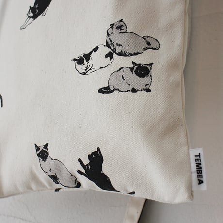 TEMBEA テンベア　3HANDLE TOTE SMALL PRINT　#CAT　【送料無料】
