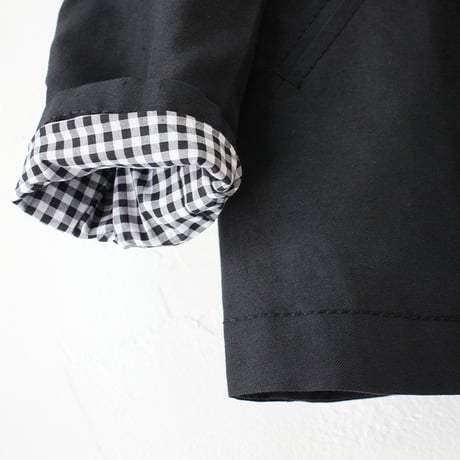 **再入荷** homspun ホームスパン　W/Lジャケット　#ダークブラウン、ブラック　【送料無料】