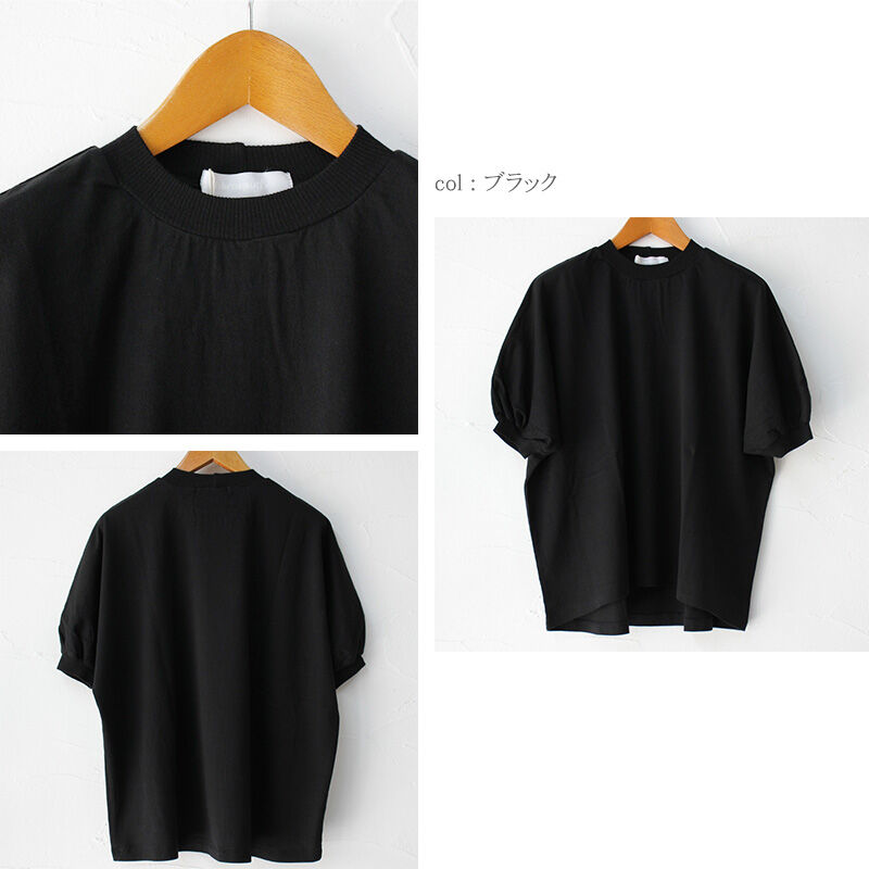 新品*未使用 homspun(ホームスパン)半袖プルオーバー