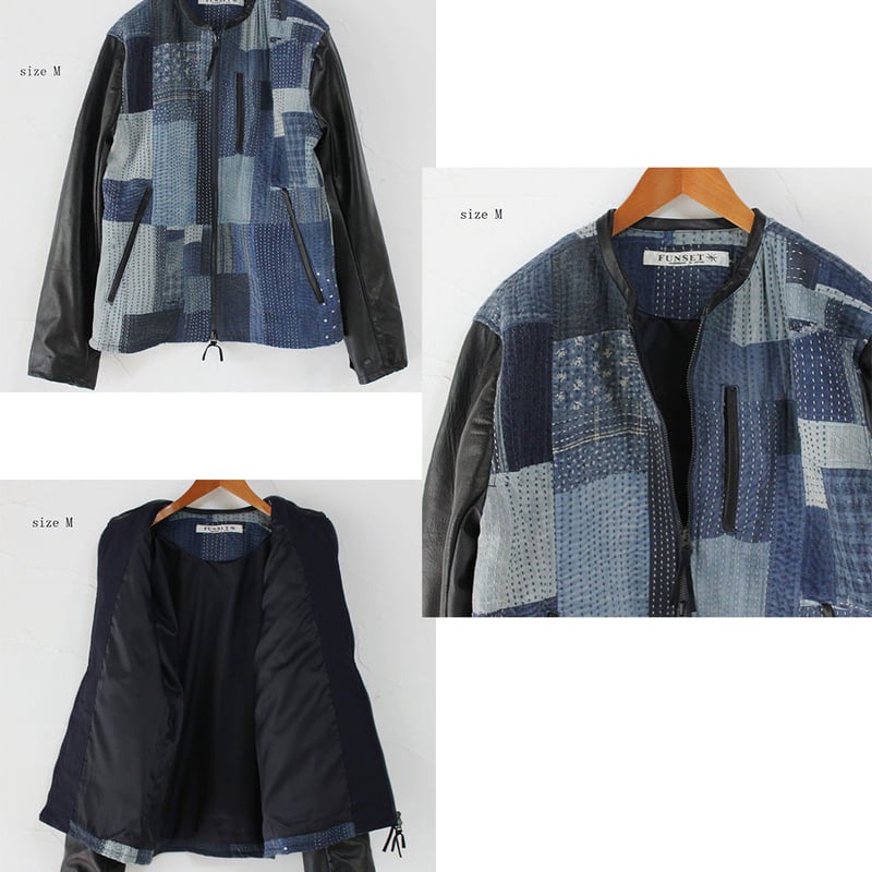 FUNSET OF ART ファンセットオブアート インディゴRANRU刺し子x FUNSET OF ART ファンセットオブアート インディゴRANRU刺し子x