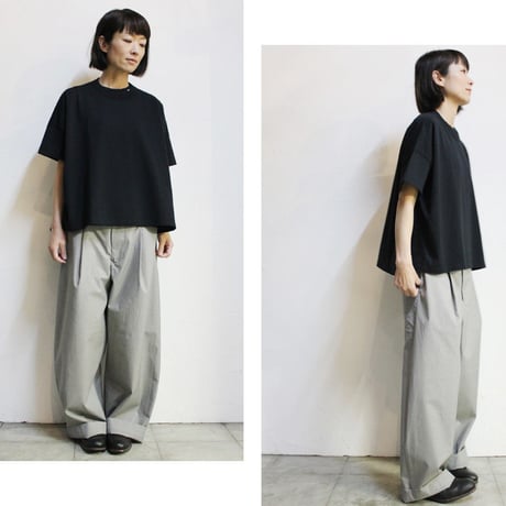 TRAVAIL MANUEL トラバイユマニュアル　クラシック天竺スリットT
