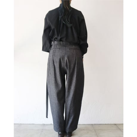 SUSURI ススリ　コネマラパンツ　#prussian blue 【送料無料】