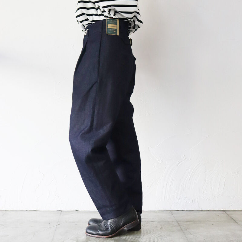 ASEEDONCLOUD アシードンクラウド HandWerker Slacks 綿麻デニムス
