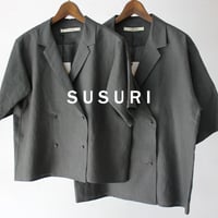 SUSURI ススリ　マスターシャツ　#charcoal 【送料無料】