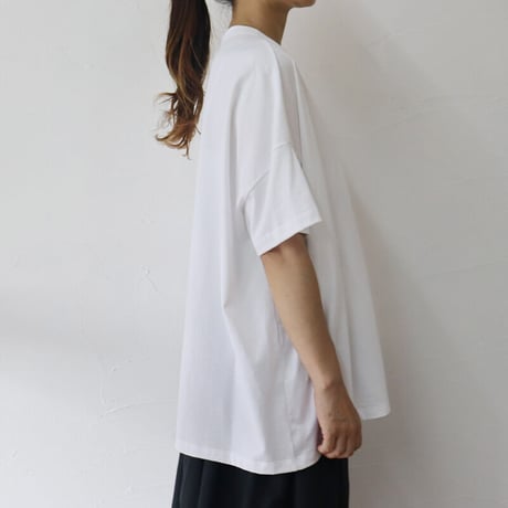 TRAVAIL MANUEL トラバイユマニュアル　クラシック天竺ランダムタックTシャツ