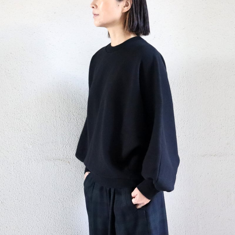 atelier naruse アトリエナルセ コットンフリースバルーンカットソー