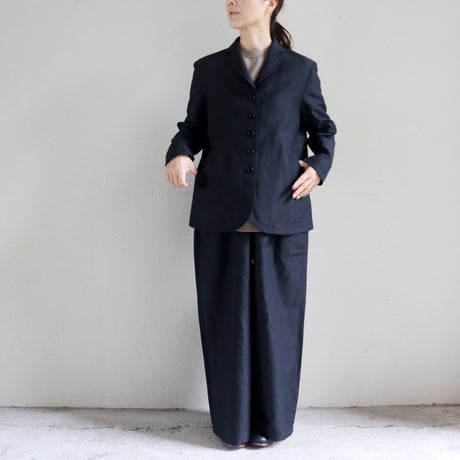 **再入荷** homspun ホームスパン　W/Lジャケット　#ダークブラウン、ブラック　【送料無料】