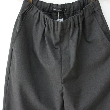 TRVAIL MANUEL トラバイユマニュアル　T/Rツイルカフパンツ　#チャコールグレー、ブラック　【送料無料】