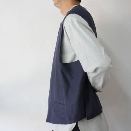 SUSURI ススリ　ディグベスト　#navy , khaki , celadon 　【送料無料】