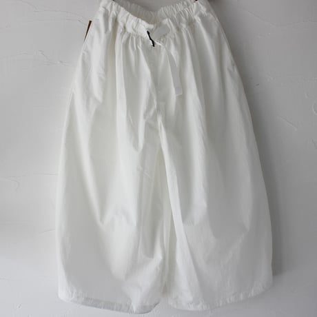 ASEEDONCLOUD アシードンクラウド　HandWerker culotte リップストップハンドベイカーキュロット　#ホワイト、ブラック