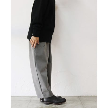 sasanqua by trees サザンカバイツリーズ　marumi pants　まるみパンツ　#グレー、ブラック