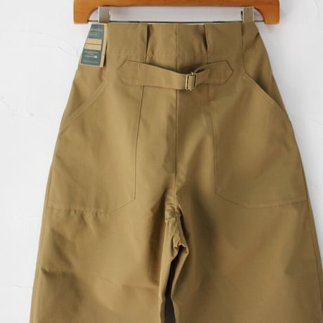 ASEEDONCLOUD アシードクラウド HandWerker Wide Trousers ウェザークロスワイドトラウザー　#カーキ　【送料無料】