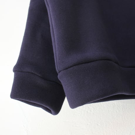 **再入荷** LinenYa リネンヤ　裏起毛コットンパーカー　#ネイビー　【送料無料】