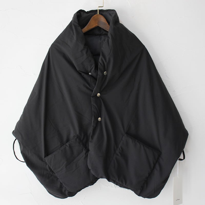 miffew ミフュー REVERSIBLE DOWN CAPE リバーシブルダウンケープ 【