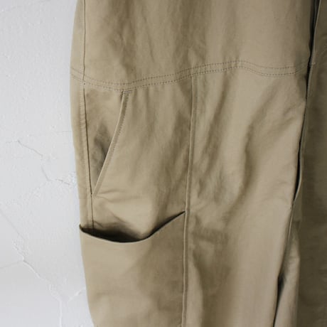 sasanqua by trees サザンカバイツリーズ　Hide seam work all ハイドシームワークオール　#IVORY,BEIGE