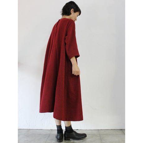 **ラスト一点再入荷**susuri ススリ　フリッパーワンピース　♯red　【送料無料】