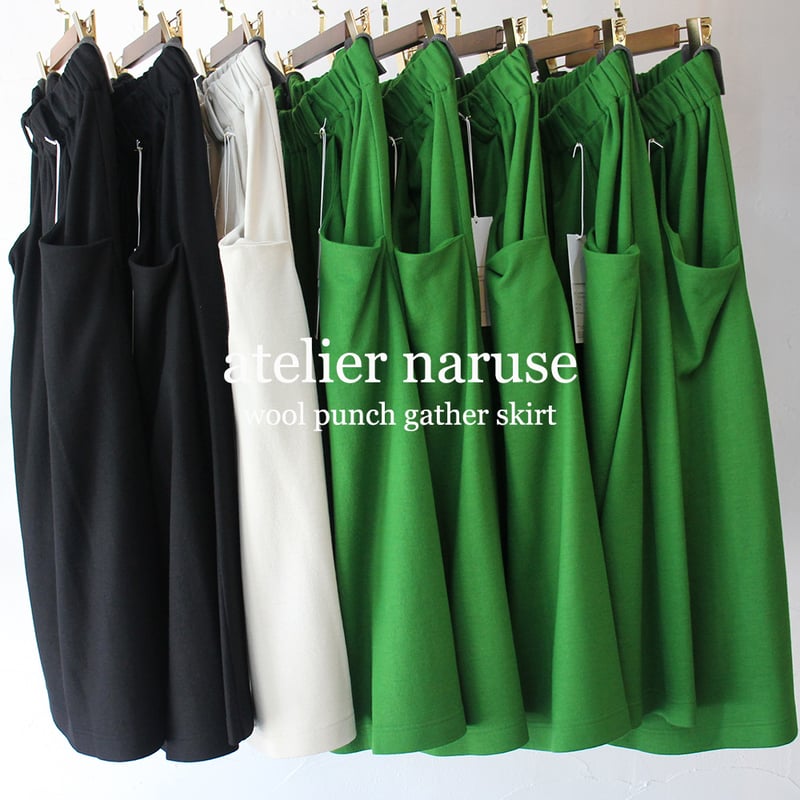 2025秋冬分到着** atelier naruse アトリエナルセ wool punc