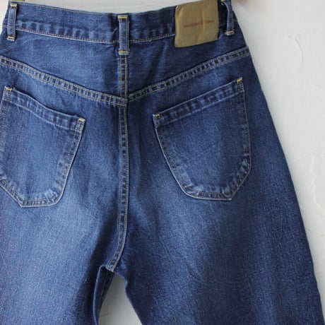 **またまたまた再入荷** sasanqua by trees Loose Tapered Denim ルーズテーパードデニム　#3year Wash【送料無料】