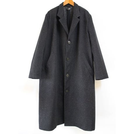 **SuKiMa別注**LASSO ラッソ　Wanderer Mantel コート　#ブラック　【送料無料】
